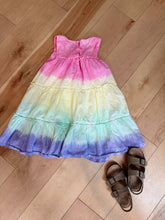 Load image into Gallery viewer, Little Widespread Panic Fan Tie Dye Dress - Size 4T