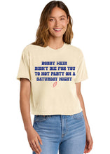 Load image into Gallery viewer, Bobby Weir Saturday Night Boxy Comfort Colors Grateful Tee