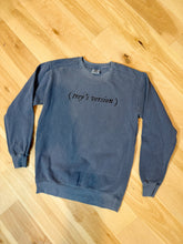 Load image into Gallery viewer, Denim Comfort Colors (trey’s version) Phish Sweatshirt - Size Small, Large and XL left!