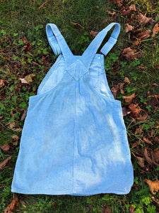 Tie Dye and Corduroy Phish Overall Jumper/Dress - One Size Small!