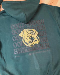 Harpua Dark Green Full Zip Phish Sweatshirt - Size XL or 2XL left (only one in each size made!)