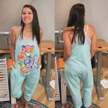 Load image into Gallery viewer, Steal Your Care Bear Harem Jumpsuit With Stash Pocket - One Size Medium, Large and XL Left!