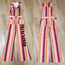 Load image into Gallery viewer, Big Modern Retro Goose Jumpsuit- ONE Size Small left!