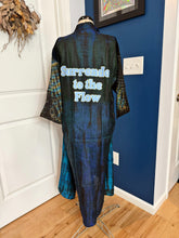 Load image into Gallery viewer, Surrender To The Flow Tie Dye Silk Phish Kimono - Size Sm&gt;L/XL