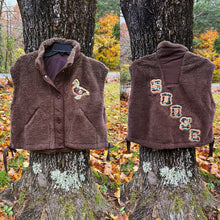 Load image into Gallery viewer, Goose Western Sun Oversized Cozy Sherpa Vest - ONE Size M/L left!