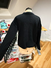 Load image into Gallery viewer, Fringy Geometric Grateful Bolt Sweater - One Size M/L left!