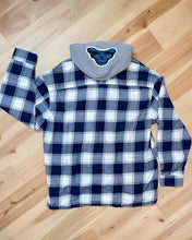 Load image into Gallery viewer, Steal Your Suuuuper Soft Minglewood Blues Hooded Flannel - Men’s size XXL and XXXL left!