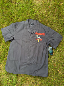 Groovy Goose Embroidered Twill Shirt - Men’s XL left!