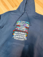 Load image into Gallery viewer, Widespread Panic Friendship Bracelet Storm Blue Hoodie - Unisex Small>2XL