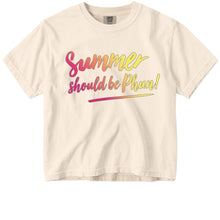 Load image into Gallery viewer, Summer Should be Phun! Phish Tour/Summer House Boxy Comfort Colors Tee