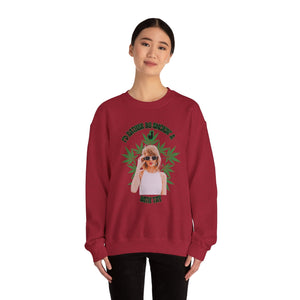 I’d Rather Be Smokin’ a J with Tay Unisex Sweatshirt