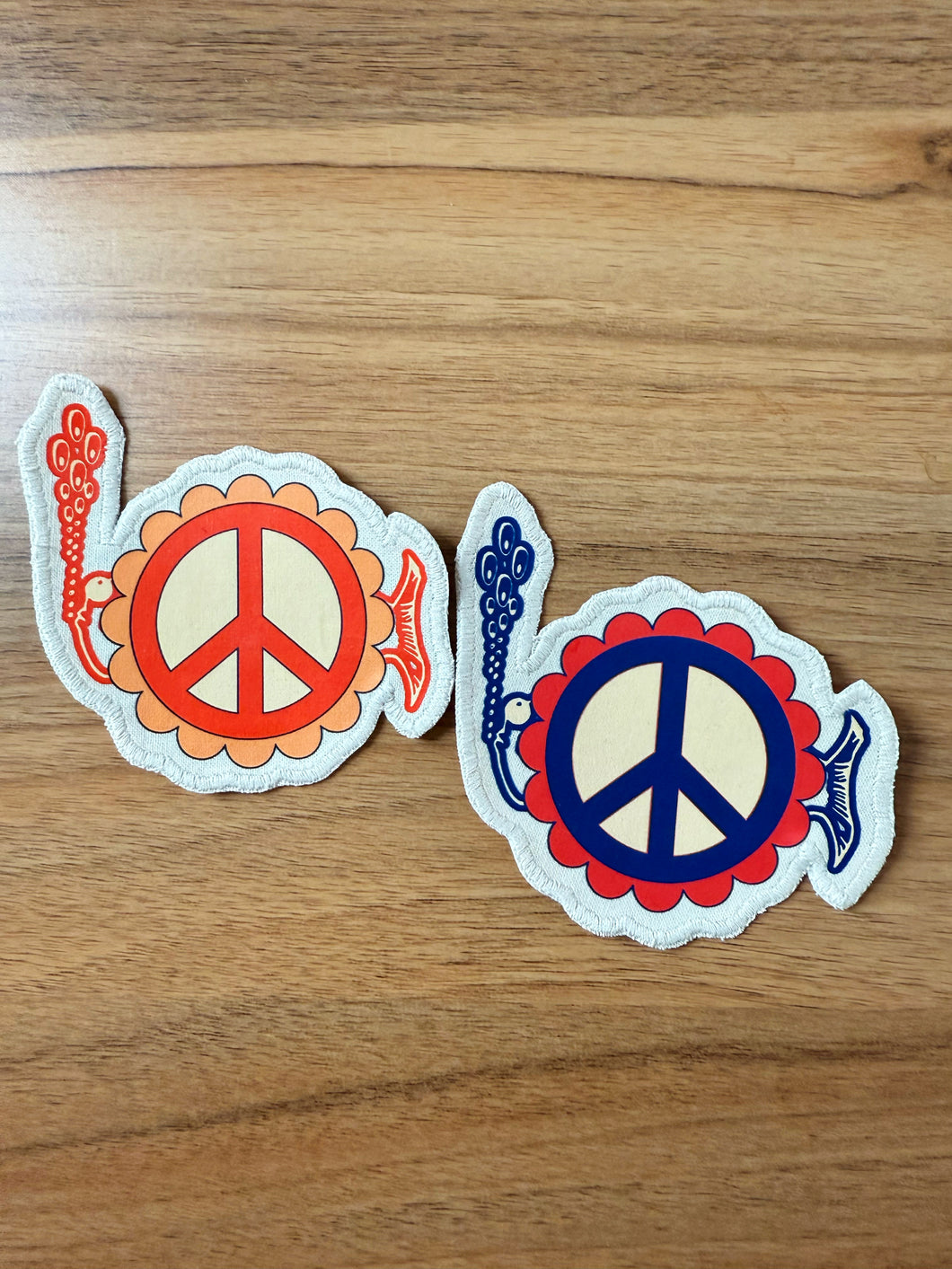 Give Phish a Chance Floral Patch - 3.5”