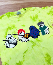 Load image into Gallery viewer, YOUTH Ghostbuster Green Tie Dye Phish Ghost Cuties Tee - One YOUTH Small left!