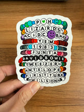 Load image into Gallery viewer, Phish Kandi Rave / Swiftie Style Friendship Bracelet STICKER - 3” x 3.96” (ONE left!)