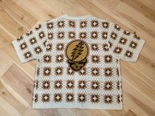 Load image into Gallery viewer, Cornell ‘77 Steal Your Crochet Style Party Shirt - ONE Men’s XL left