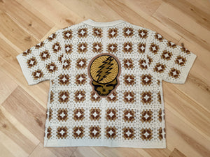 Cornell ‘77 Steal Your Crochet Style Party Shirt - ONE Men’s XL left