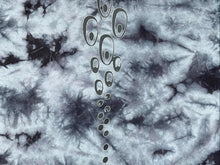 Load image into Gallery viewer, Just the Bubbles Stealth Black on Black Tie Dye Phish Tee - Size XL
