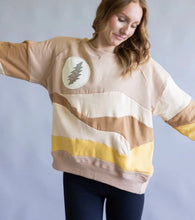 Load image into Gallery viewer, Standing on the Moon Grateful Springtime Crewneck Sweater - Size S/M and L/XL left!