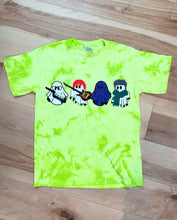 Load image into Gallery viewer, YOUTH Ghostbuster Green Tie Dye Phish Ghost Cuties Tee - One YOUTH Small left!