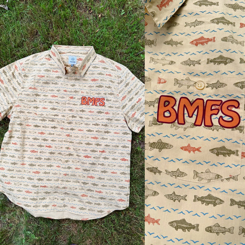 Billy Bass Tour BMFS Quickdry Button Down Tour Shirt - Size XL or 2XL