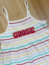 Load image into Gallery viewer, Little Striped Goose Tour Dress - Size Small (Little Girls 6/7)