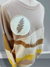 Load image into Gallery viewer, Standing on the Moon Grateful Springtime Crewneck Sweater - Size S/M and L/XL left!