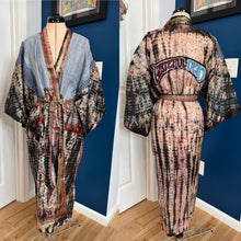 Load image into Gallery viewer, Grateful Dead Tie Dye Silk Kimono - Size Sm&gt;L/XL