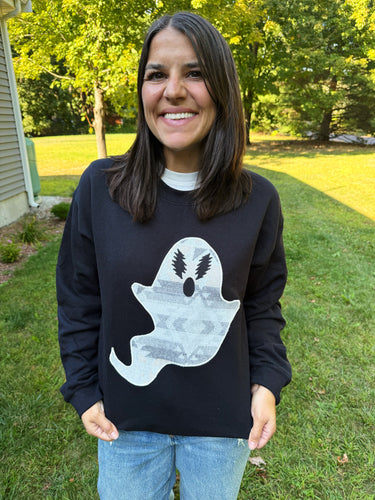Pendleton Inspired Grateful Ghost Crewneck Sweatshirt - One in each size MEDIUM and XL left!