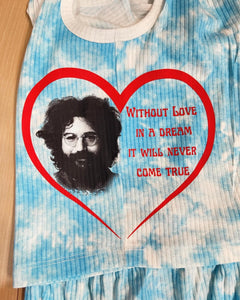 Without Love in a Dream Tie Dye Jerry Garcia Set - Size 6/9 months left!