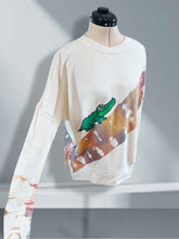 Load image into Gallery viewer, King Gizzard Tie Dye Stripe Sweatshirt - ONE Size XL!