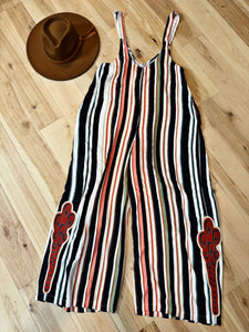 Retro Stripe High Waisted Phish Jumper - Only One Made! Fits a Size Large through XXL Best!