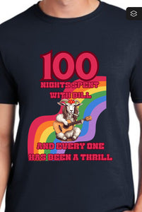 33, 50, 100 Billy Strings Milestone Show Shirt