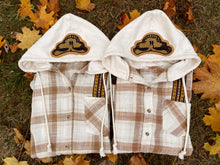 Load image into Gallery viewer, Fall is Dead Grateful Hooded Flannel - Ladies size Medium or XL