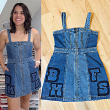 Load image into Gallery viewer, Bluegrass Billy Denim on Denim Full Zip Dress -One Size Small left!