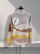 Load image into Gallery viewer, Standing on the Moon Grateful Springtime Crewneck Sweater - Size S/M and L/XL left!