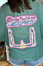 Load image into Gallery viewer, Billy Strings Candle Beauties Flounce Sleeve Tie Front Kimono - One Size Fits All! (ONLY ONE!)