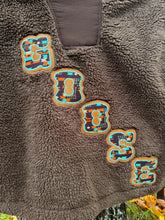 Load image into Gallery viewer, Goose Western Sun Oversized Cozy Sherpa Vest - ONE Size M/L left!