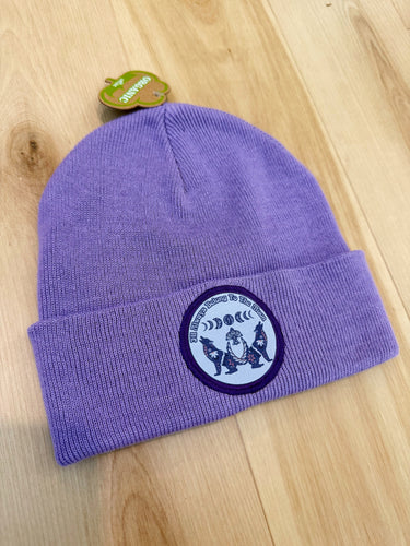 I’ll always belong to the Moon Silver Rising Organic Cotton Beanie - Only 3 Made