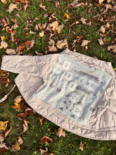 Load image into Gallery viewer, Goose Fall Tour Quilted Oatmeal Pendleton Inspired Jacket - ONE Size Medium!