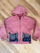 Load image into Gallery viewer, Grateful Dusty Rose Mexicali Quilted Jacket - Fits a Ladies size Med/Lrg