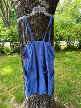 Load image into Gallery viewer, Billy Strings Linen Perwinkle Deadstock Aztec  Overalls - Size Medium