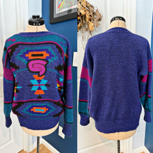 Load image into Gallery viewer, Vintage 90’s Tribal STS9 Sweater - Fits a size Small through Med/Lrg