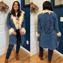 Load image into Gallery viewer, Grateful Denim on Denim Penny Lane Jacket - One in each Size S,M, and M/L left!