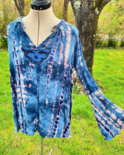 Load image into Gallery viewer, Steal Your Tie Dye Bell Sleeve Tunic Top - Fits a Size Small or Small/Medium