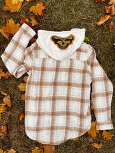 Load image into Gallery viewer, Fall is Dead Grateful Hooded Flannel - Ladies size Medium or XL