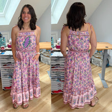 Load image into Gallery viewer, High Time Grateful Floral Flowy Dress - ONE Size Small LEFT
