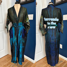 Load image into Gallery viewer, Surrender To The Flow Tie Dye Silk Phish Kimono - Size Sm&gt;L/XL