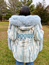 Load image into Gallery viewer, Goose Yeti Queen Vegan Fur Coat - ONE Size Small!
