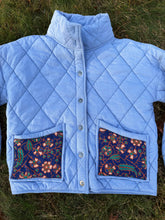 Load image into Gallery viewer, Billy Strings Blue Quilted Tapestry Jacket - One Size Small/Medium or Medium left!