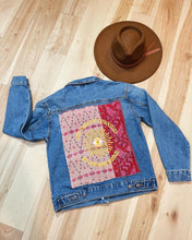 Load image into Gallery viewer, Grateful Cassidy Denim Kantha Jacket - Size S, M or XXL!